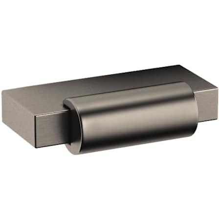 Baldwin Modern 1-7/8 Inch Long Rectangular Cabinet Pull from the Estate Collection Lifetime Graphite Nickel