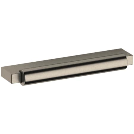 Baldwin Modern 4 Inch Center to Center Rectangular Cabinet Pull from the Estate Collection Lifetime Graphite Nickel