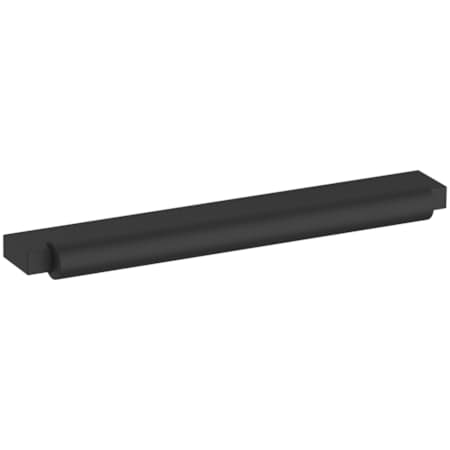 Baldwin Modern 6 Inch Center to Center Rectangular Cabinet Pull from the Estate Collection Satin Black