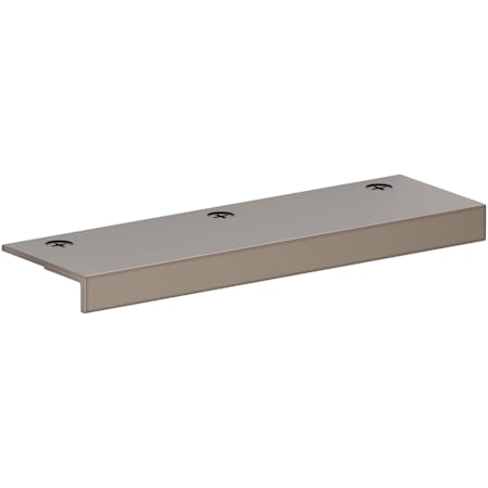Baldwin Edge 4 Inch Center to Center Finger Cabinet Pull Lifetime Graphite Nickel