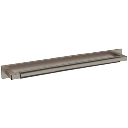 Baldwin Minneapolis 12 Inch Center to Center Cabinet Pull Backplate Lifetime Graphite Nickel