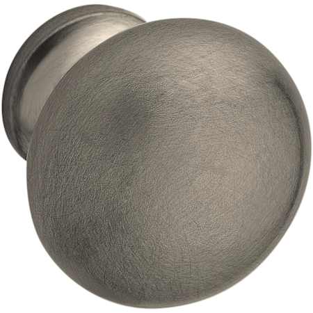 Baldwin Classic 1 Inch Mushroom Cabinet Knob from the Estate Collection Lifetime Graphite Nickel