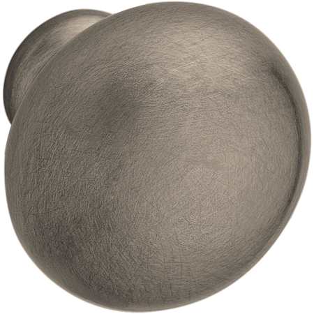 Baldwin Classic 1-1/4 Inch Mushroom Cabinet Knob from the Estate Collection Lifetime Graphite Nickel