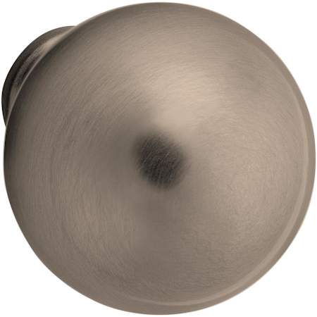Baldwin Spherical 1-1/4 Inch Round Cabinet Knob from the Estate Collection Lifetime Graphite Nickel