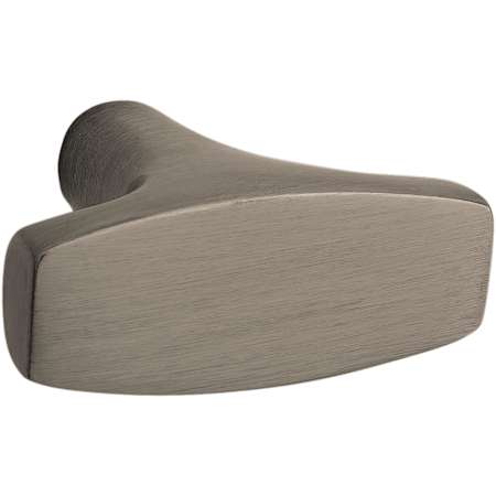 Baldwin Palm Springs 1-1/2 Inch Bar Cabinet Knob from the Estate Collection Lifetime Graphite Nickel
