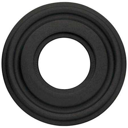 Baldwin 5010 Passage Rosette Only from the Estate Collection - Pair Distressed Oil Rubbed Bronze