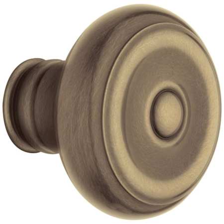 Baldwin Pair of Estate Knobs without Rosettes Locking/Latching Mechanism Purchased Separately Aged Brass