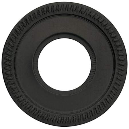 Baldwin 5035 Dummy Rosette Only from the Estate Collection - Pair Distressed Oil Rubbed Bronze