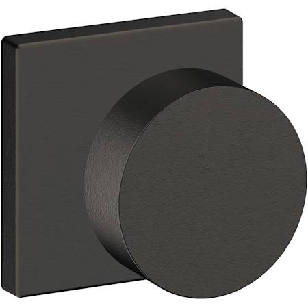 Baldwin 5055 Passage Door Knob Set with R017 Rose from the Estate Collection Distressed Oil Rubbed Bronze