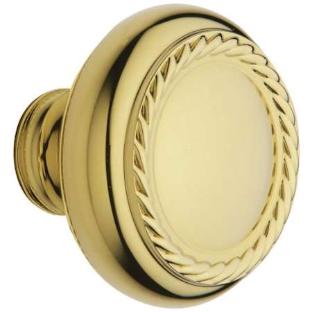 Baldwin Pair of Estate Knobs without Rosettes Locking/Latching Mechanism Purchased Separately Lifetime Polished Brass