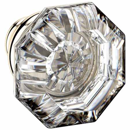 Baldwin Single 5080 Estate Knob without Rosettes Locking/Latching Mechanism Purchased Separately Lifetime Polished Nickel