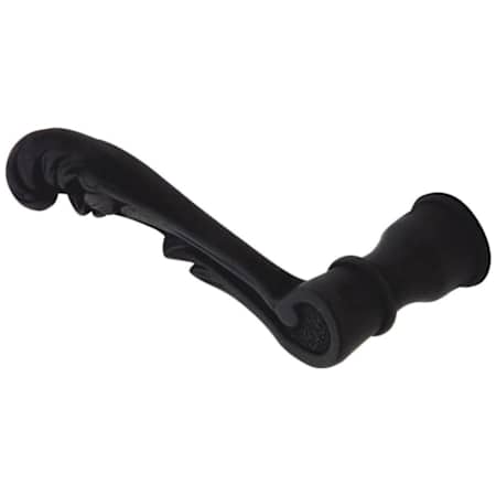 Baldwin Single Left Hand Estate Lever without Rosettes Locking/Latching Mechanism Purchased Separately Distressed Oil Rubbed Bronze