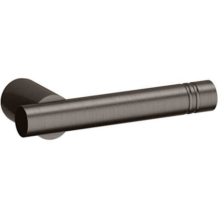 Baldwin Single Right Hand Estate Lever Without Rosettes Locking/Latching Mechanism Purchased Separately Lifetime Graphite Nickel