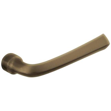 Baldwin Pair of Estate Levers without Rosettes Locking/Latching Mechanism Purchased Separately Aged Brass