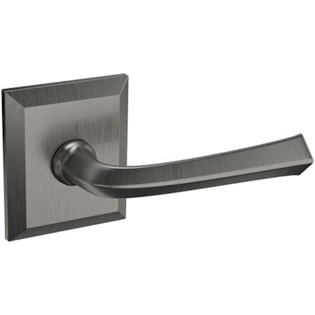 Baldwin 5141 Passage Door Lever Set with R033 Rose from the Estate Collection Lifetime Graphite Nickel