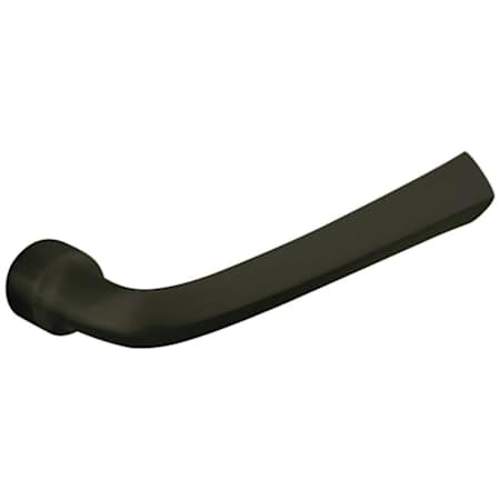 Baldwin Pair of Estate Levers without Rosettes Locking/Latching Mechanism Purchased Separately Satin Black