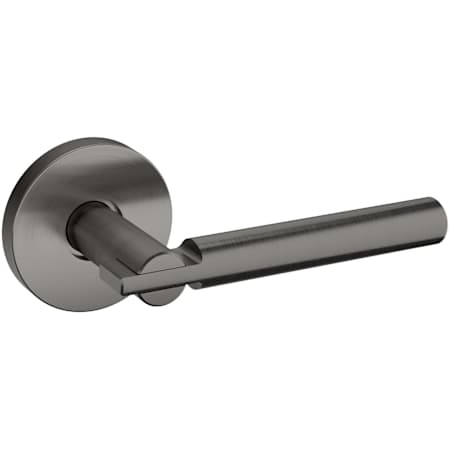 Baldwin 5161 Non-Turning Two-Sided Dummy Door Lever Set with 5046 Rose from the Estate Collection Lifetime Graphite Nickel