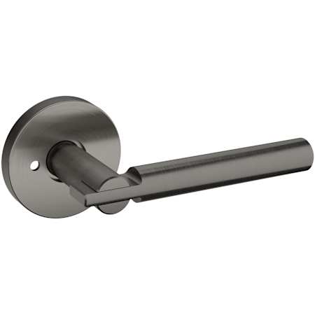 Baldwin 5161 Privacy Door Lever Set with 5046 Rose from the Estate Collection Lifetime Graphite Nickel