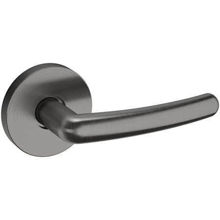 Baldwin 5165 Passage Door Lever Set with 5046 Rose from the Estate Collection Lifetime Graphite Nickel