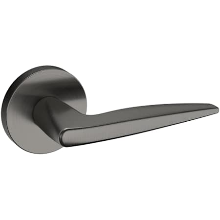 Baldwin 5166 Passage Door Lever Set with 5046 Rose from the Estate Collection Lifetime Graphite Nickel