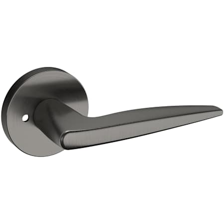 Baldwin 5166 Privacy Door Lever Set with 5046 Rose from the Estate Collection Lifetime Graphite Nickel