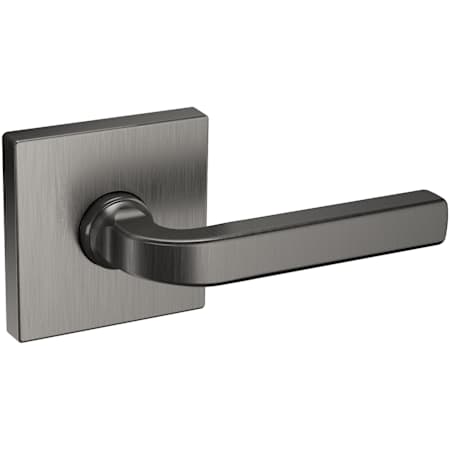 Baldwin 5190 Passage Door Lever Set with R017 Rose from the Estate Collection Lifetime Graphite Nickel