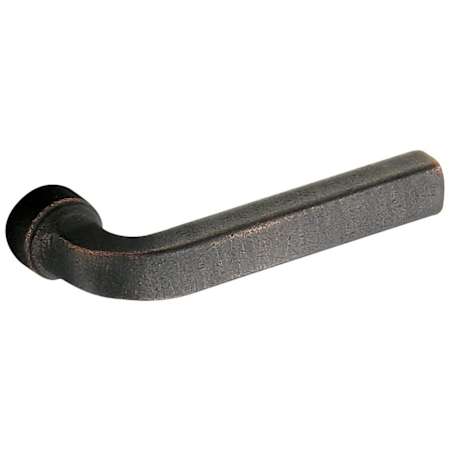 Baldwin Single Right Hand Estate Lever Minus Rosettes Distressed Oil Rubbed Bronze