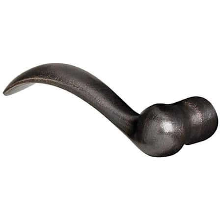 Baldwin Single Beavertail Estate Left Handed Lever Without Rosettes Locking/Latching Mechanism Purchased Separately Distressed Oil Rubbed Bronze