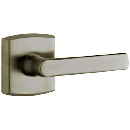 Baldwin Pair of Soho Estate Levers without Rosettes Locking/Latching Mechanism Purchased Separately Antique Nickel