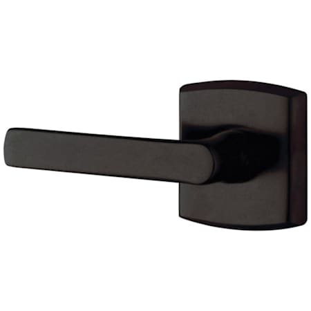 Baldwin Single Left Hand Soho Estate Lever without Rosettes Locking/Latching Mechanism Purchased Separately Distressed Oil Rubbed Bronze