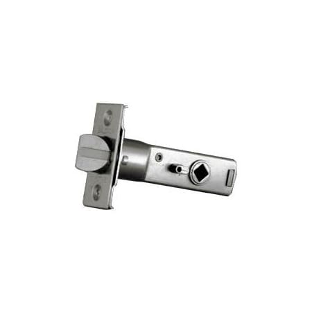 Baldwin Privacy Door Knob Latch for 2-3/8" Backset with Full Lip Strike Antique Nickel