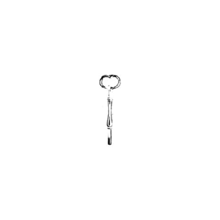 Baldwin Emergency Bit Key Distressed Oil Rubbed Bronze