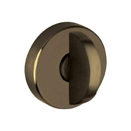Baldwin Interior and Entrance Lock with Backplate for 2-1/4" Doors Aged Brass