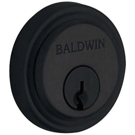 Baldwin Colonial Round Decorative Cylinder Trim Collar Distressed Oil Rubbed Bronze