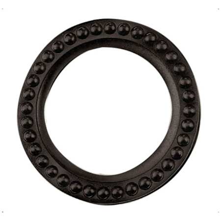Baldwin Beaded Decorative Cylinder Trim Collar Distressed Oil Rubbed Bronze