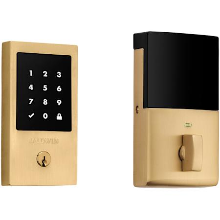 Baldwin Touchscreen Minneapolis Z-Wave Deadbolt Vintage Brass