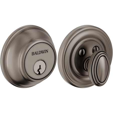 Baldwin Baltimore Level Deadbolt with Bluetooth and WiFi Lifetime Graphite Nickel