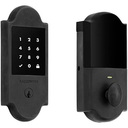 Baldwin Touchscreen Boulder Z-Wave Deadbolt Distressed Oil Rubbed Bronze