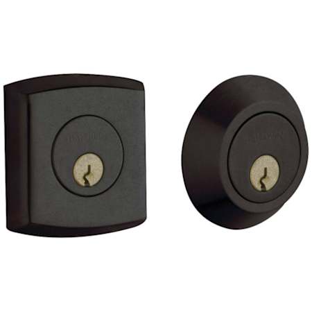 Baldwin Soho Double Cylinder Deadbolt Distressed Oil Rubbed Bronze