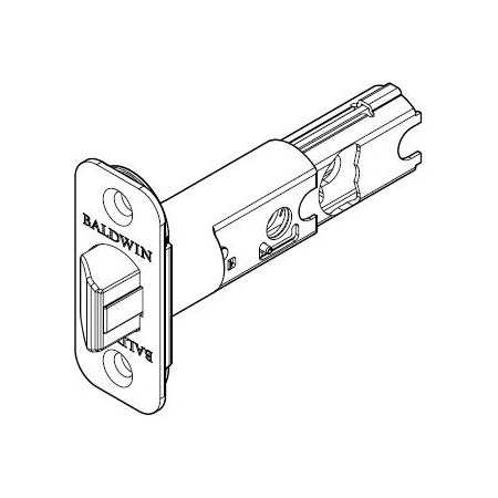 Baldwin Adjustable Round Corner UL Plainlatch for Reserve Series Dark Bronze