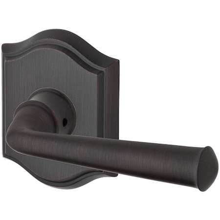 Baldwin Federal Keyed Entry Single Cylinder Leverset with Traditional Arch Rose Venetian Bronze