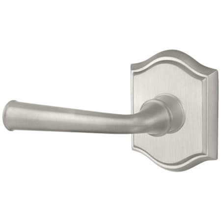 Baldwin Federal Keyed Entry Single Cylinder Leverset with Traditional Arch Rose Satin Nickel
