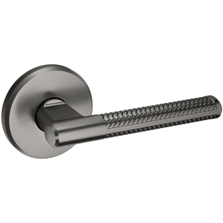 Baldwin L015 Passage Door Lever Set with R016 Rose from the Estate Collection Lifetime Graphite Nickel