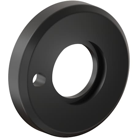 Baldwin R059 2" Round Bevel Rose Privacy - Single Distressed Oil Rubbed Bronze