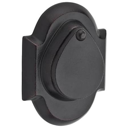 Baldwin Rustic Arch SmartKey Single Cylinder Keyed Entry Deadbolt Dark Bronze