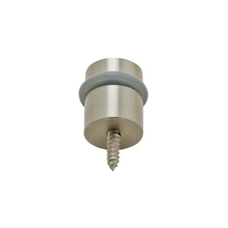 Baldwin 1-1/2 Inch Floor Mounted Peg Door Stop Lifetime Satin Nickel