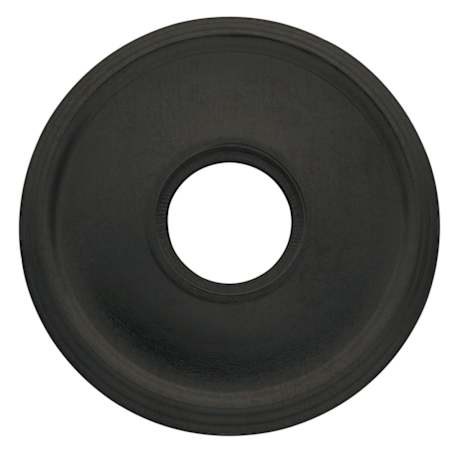 Baldwin 5078 Passage Rosette Only from the Estate Collection - Single Distressed Oil Rubbed Bronze
