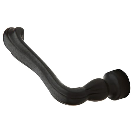 Baldwin Single Left Hand Estate Lever Minus Rosettes Distressed Oil Rubbed Bronze