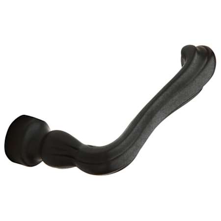 Baldwin Pair of Estate Levers without Rosettes Distressed Oil Rubbed Bronze