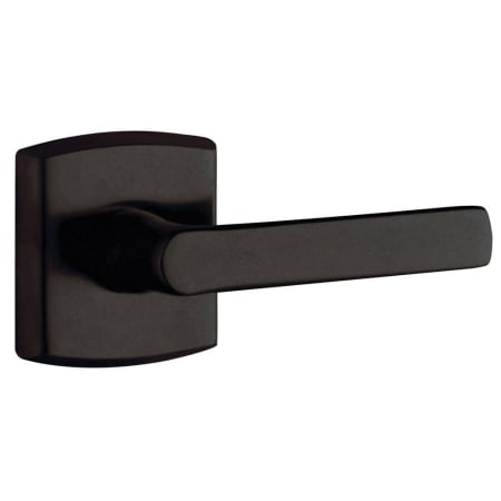 Baldwin Pair of Soho Estate Levers without Rosettes Distressed Oil Rubbed Bronze